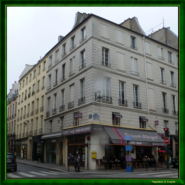 27 rue du Bac, Paris. Adresse du comte d'Antraigues