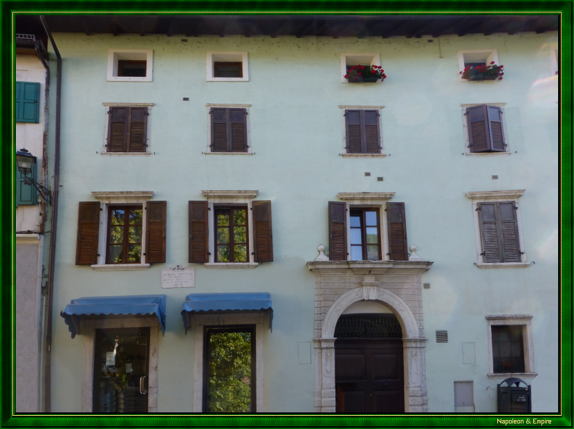Photograph of Napoleon Bonaparte's Headquarters in Borgo Valsugana