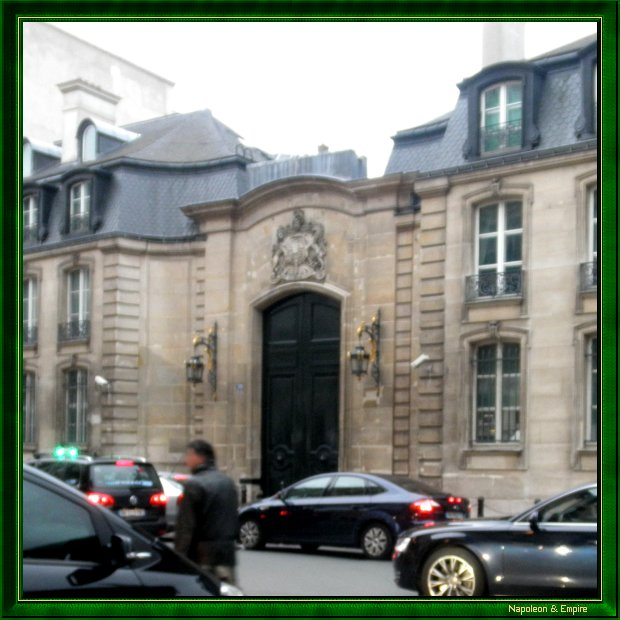 Hôtel de Charost, au 39 Rue du Faubourg Saint-Honoré