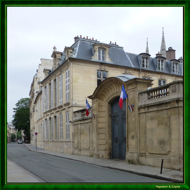 35 rue Saint-Dominique, Paris. Corvisart's address in Paris after 1810