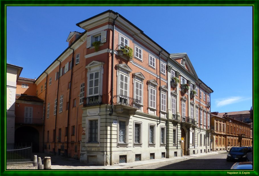 Le palais Avogadro à Vercelli