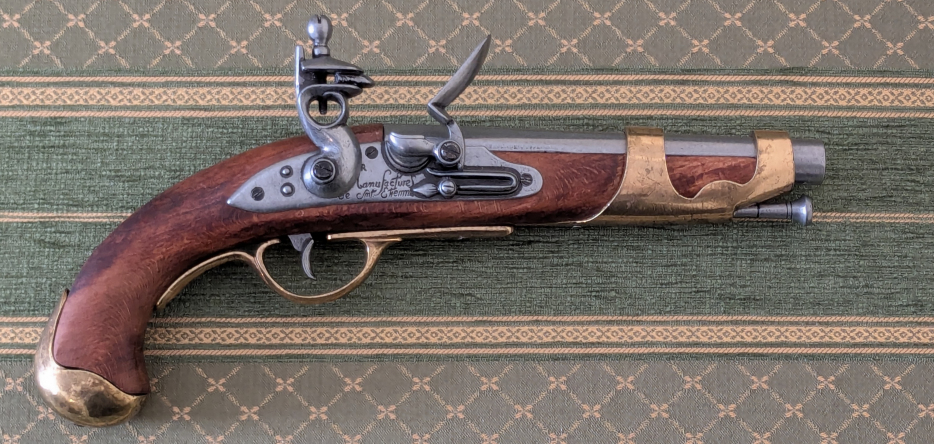Copie d'un pistolet de cavalerie 17,1 mm, modèle de l'An IX Copie d'un pistolet de cavalerie 17,1 mm, modèle de l'an IX