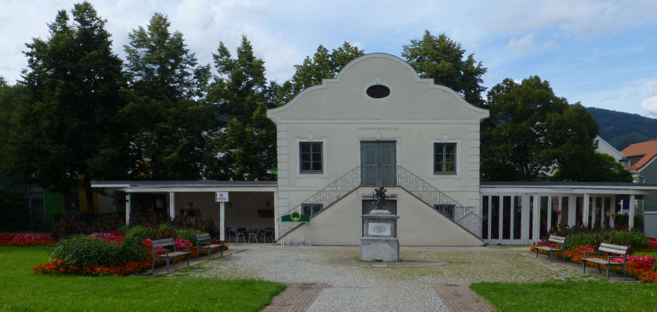 Le château d'Eggenwald à Leoben, où furent signés les préliminaires de paix