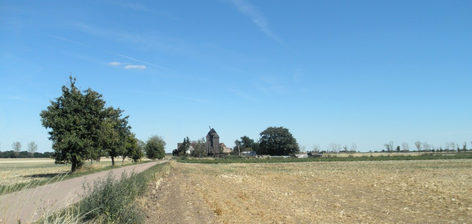 Le moulin, à la sortie Est de Grossgörschen