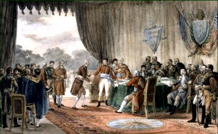 The Treaty of Mortefontaine, by V. Adam