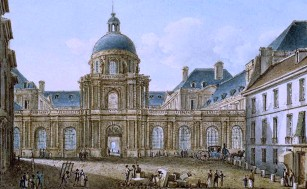 Vue du palais du Sénat Conservateur, appelé encore le Luxembourg, par V.J. Nicolle