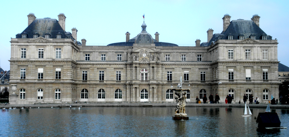 The Luxembourg Palace in Paris, seat of the Conservative Senate