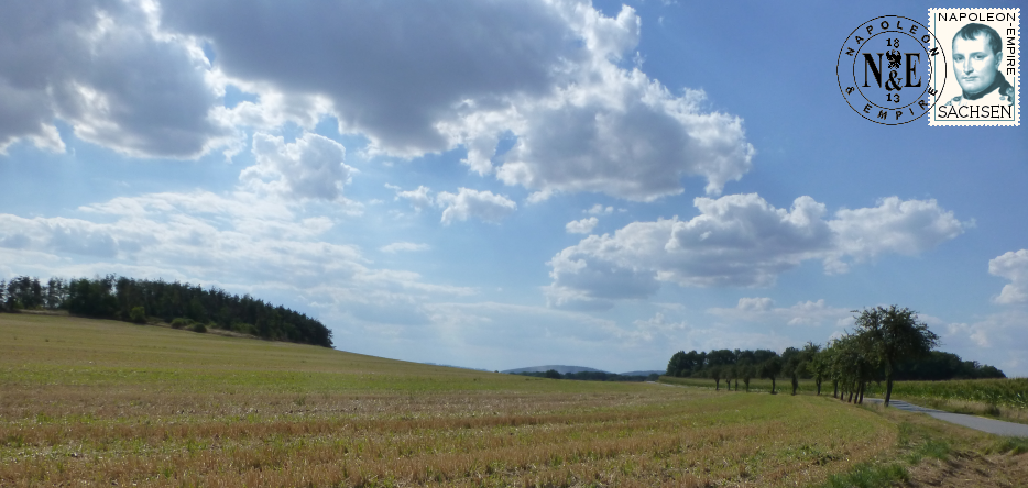 A landscape in Saxony, near Bautzen