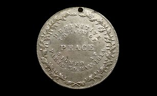 Medal commemorating the Peace of Paris