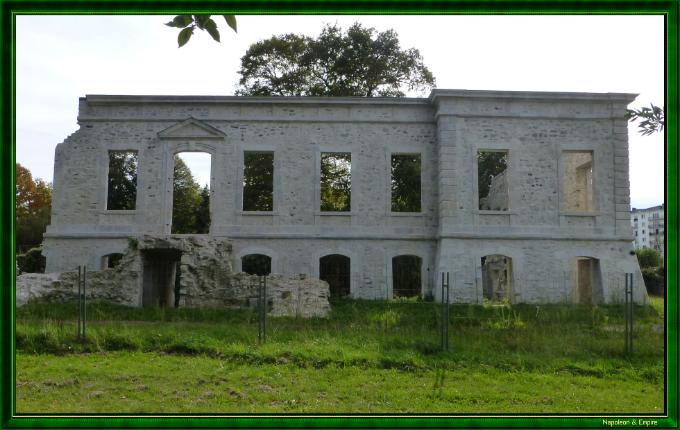 Les ruines du Château Marracq à Bayonne