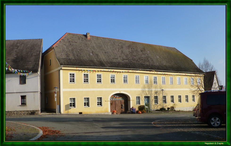 L'ancienne poste à Auerstaedt