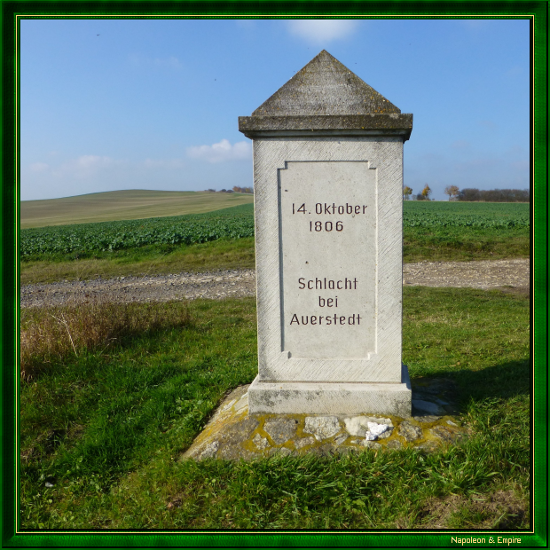 Stèle au coprps du général Kalkreuth à Gernstedt