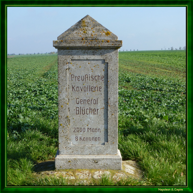 Blücher stele in Hassenhausen
