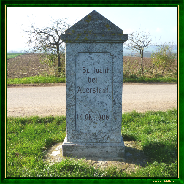Stèle Blücher près de Hassenhausen