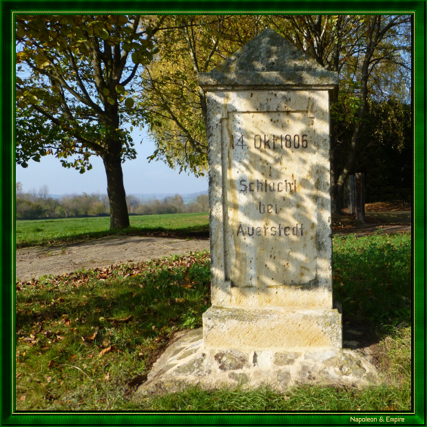 Prussian stele in Hassenhausen