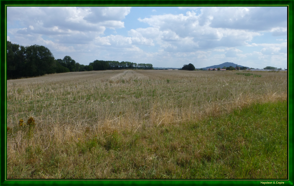 The battlefield between Reichenbach and Markersdorf, the Markersdorf heights