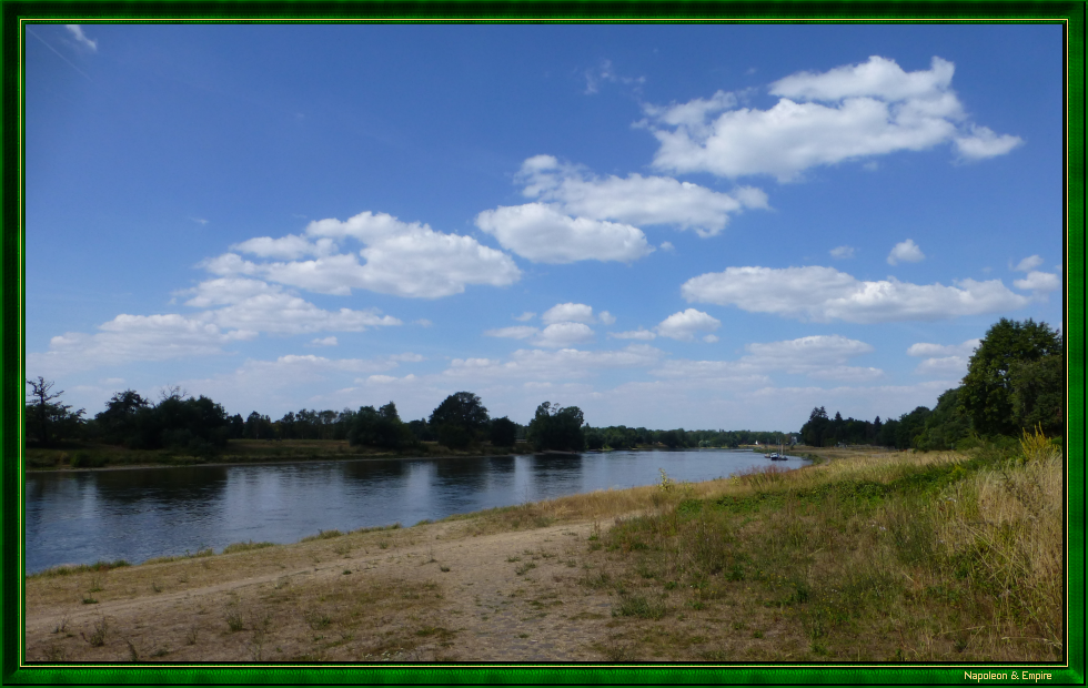 The Elbe near Dresden, view 1