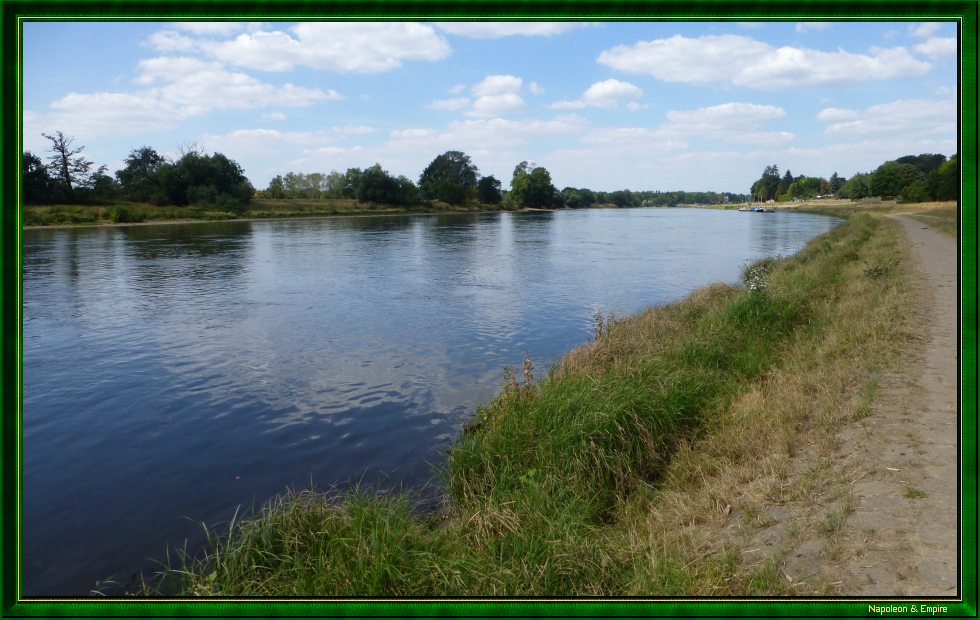 The Elbe near Dresden, view 2