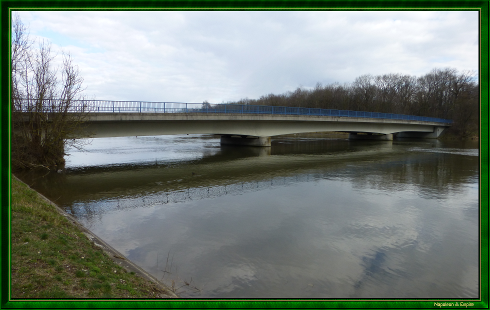 The Danube bridge at Elchingen
