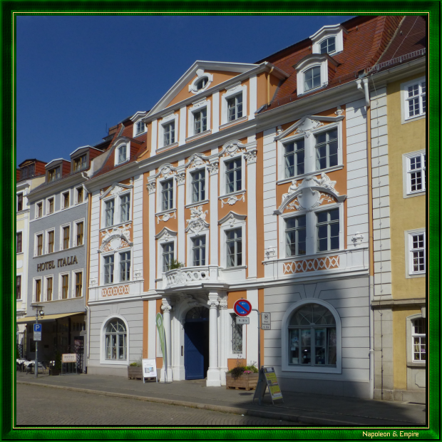 Napoleonhaus sur l'Obermarkt à Görlitz