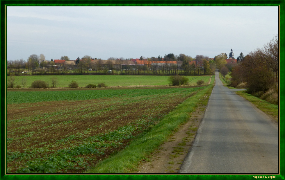 The road to Grossromstedt