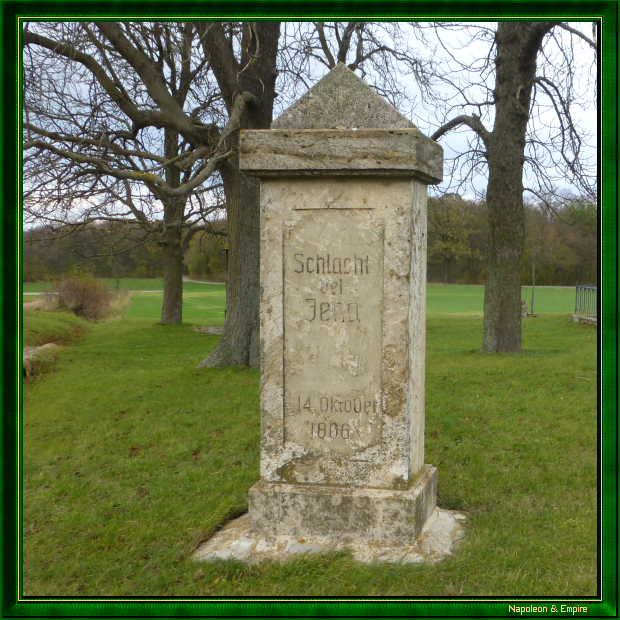 Holtzendorff stele in Rödigen, view 3