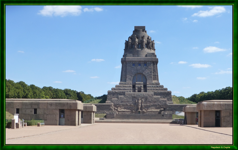 The Battle of the Nations monument in Probstheida
