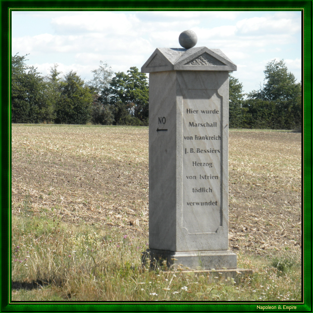 Stèle au maréchal Bessières à Rippach