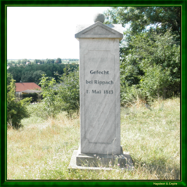 Stele to Marshal Bessières near Rippach