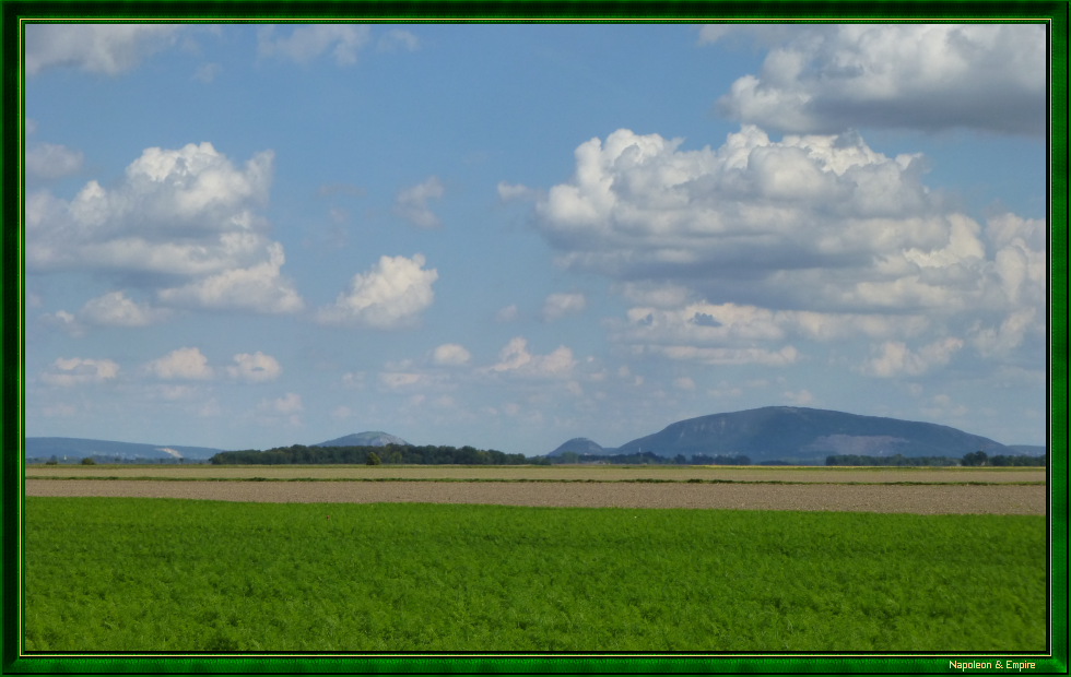 The Marchfeld plain, near Aspern and Essling