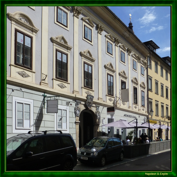 Le palais Egger à Klagenfurt, vue 1