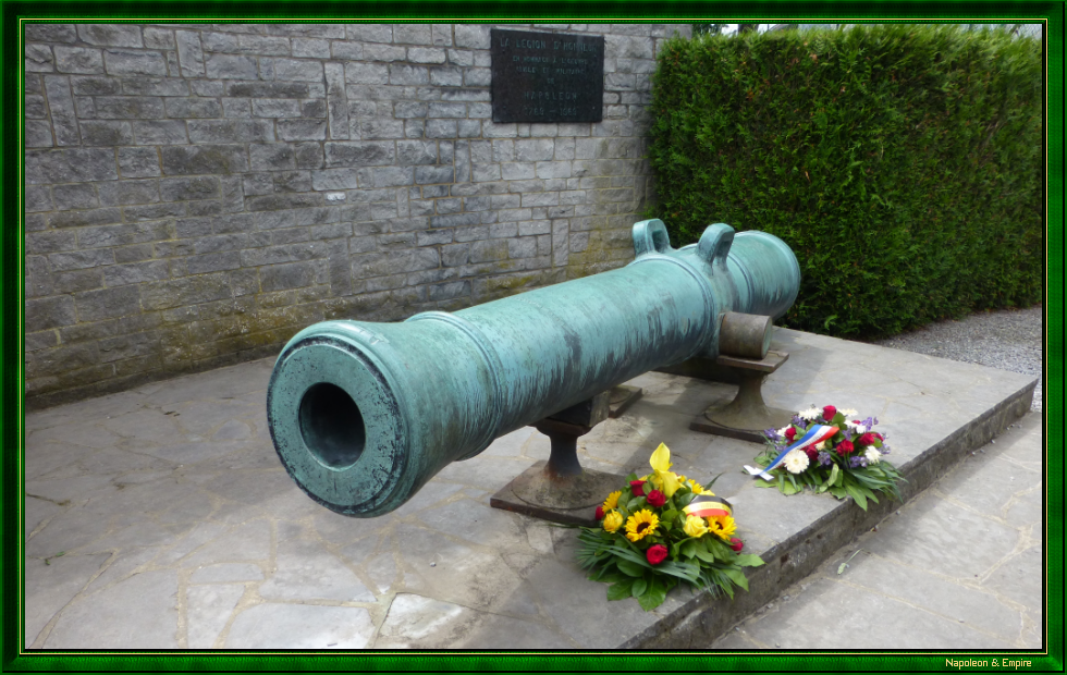 Memorial cannon in Ligny