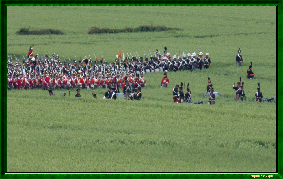 Battle of Waterloo, view 1