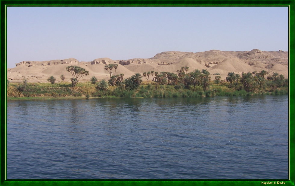 Les rives du Nil, vue 2