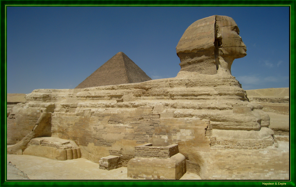 Le Sphinx de Gizeh (vue numéro 1)