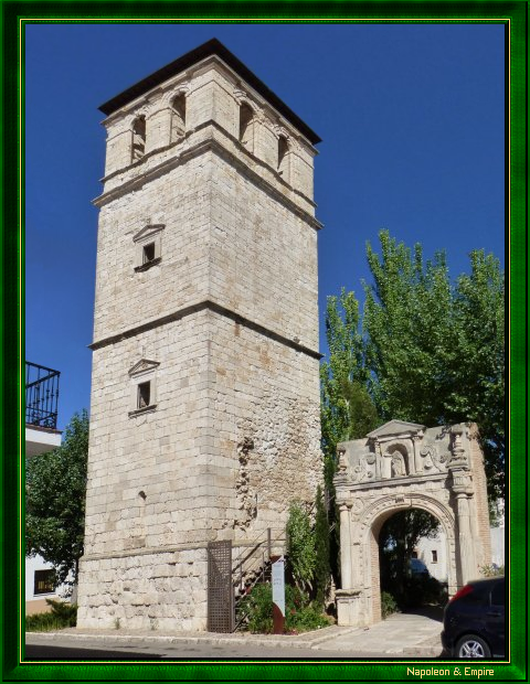 Tower of the San Martin church in Ocaña