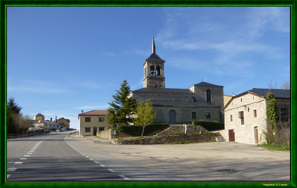 Église et col de Somosierra