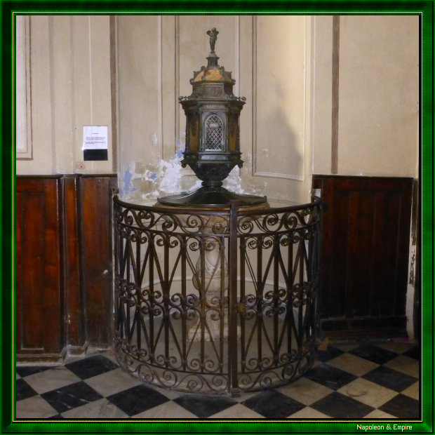 Baptismal font of Ajaccio Cathedral