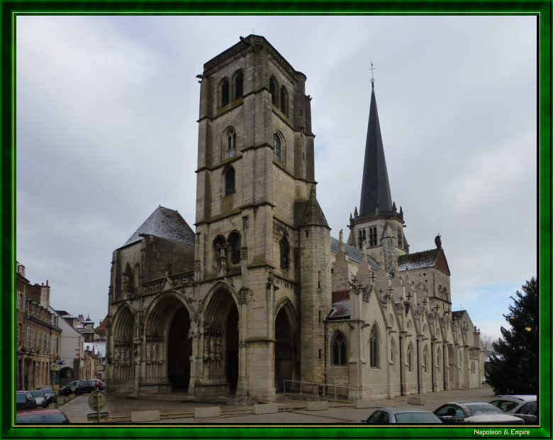 The Notre-Dame church in Auxonne