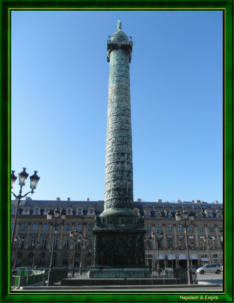 Vendôme column in Paris