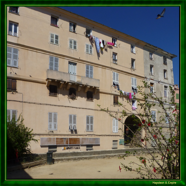 Maison où séjourna Napoléon à Bastia