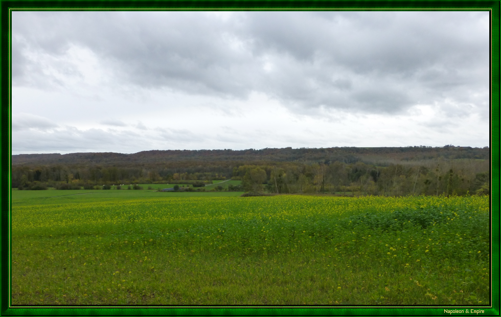 The countryside around Ailles