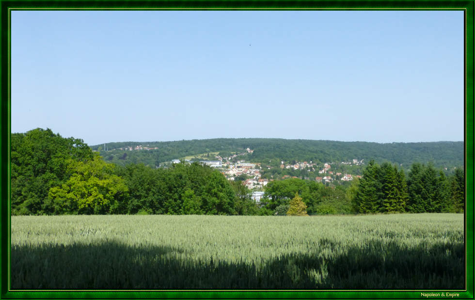 Panorama depuis le château de Venteuil