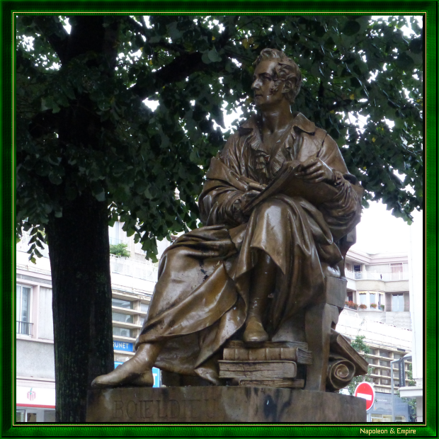 Statue of François-Adrien Boieldieu in Rouen