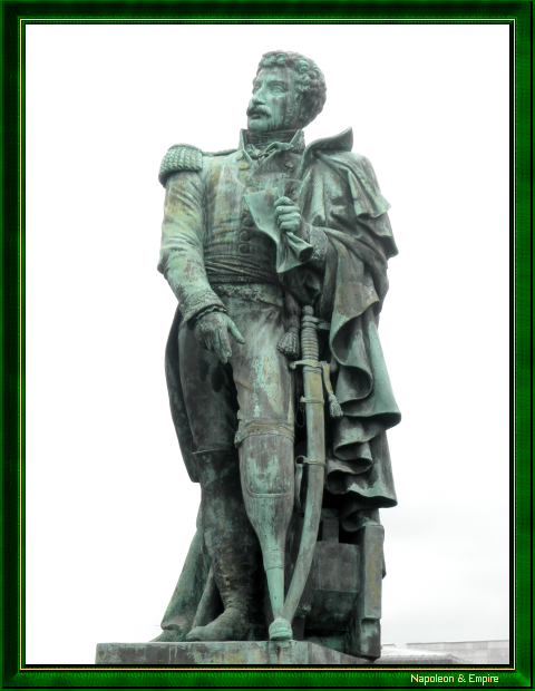 Statue du général Daumesnil à Vincennes