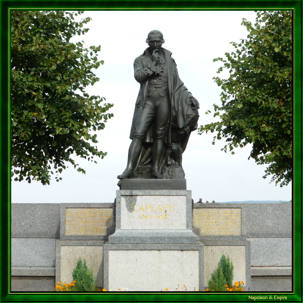 Statue of Pierre-Simon Laplace in Beaumont