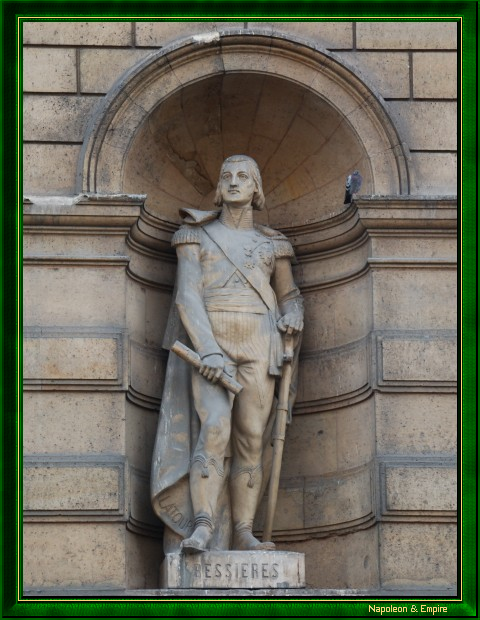 Statue of Marshal Bessières, rue de Rivoli in Paris