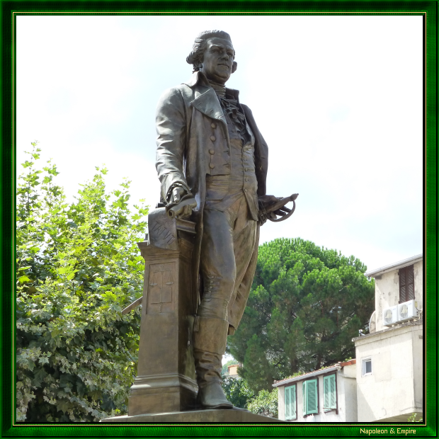 Statue de Pascal Paoli à Corte