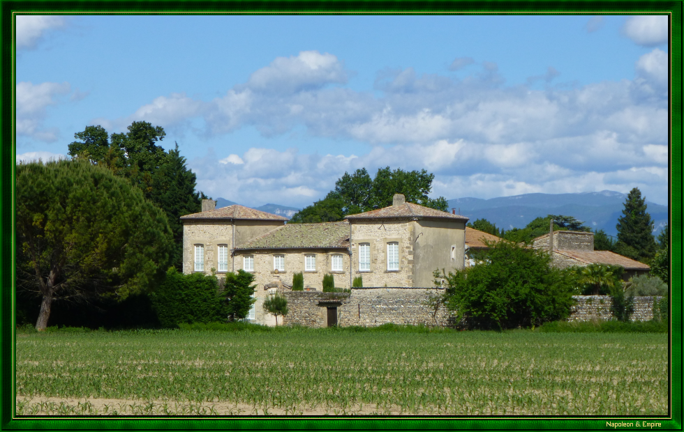 Castle of Champfort, property of the Laurencin family