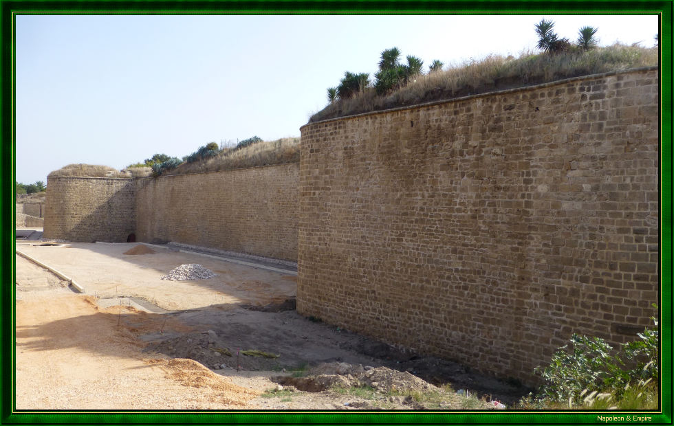 Les fortifications d'Acre, vue 2